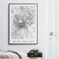 Ho Chi Minh City Map Print - Vietnam