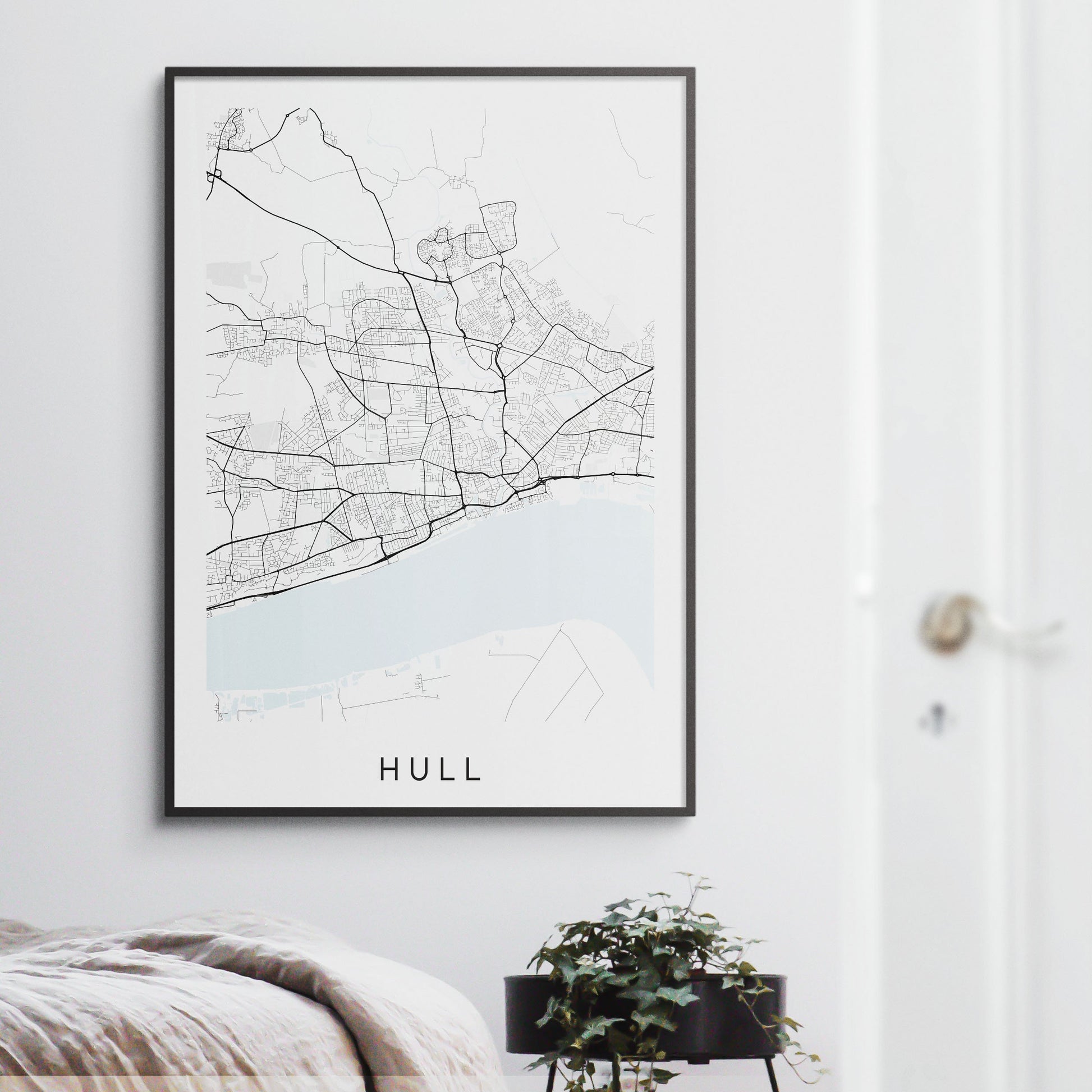 Hull Map Print - Kingston upon Hull