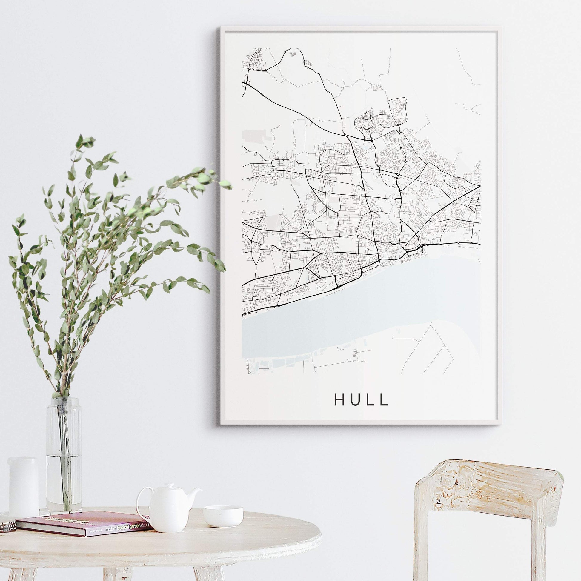 Hull Map Print - Kingston upon Hull