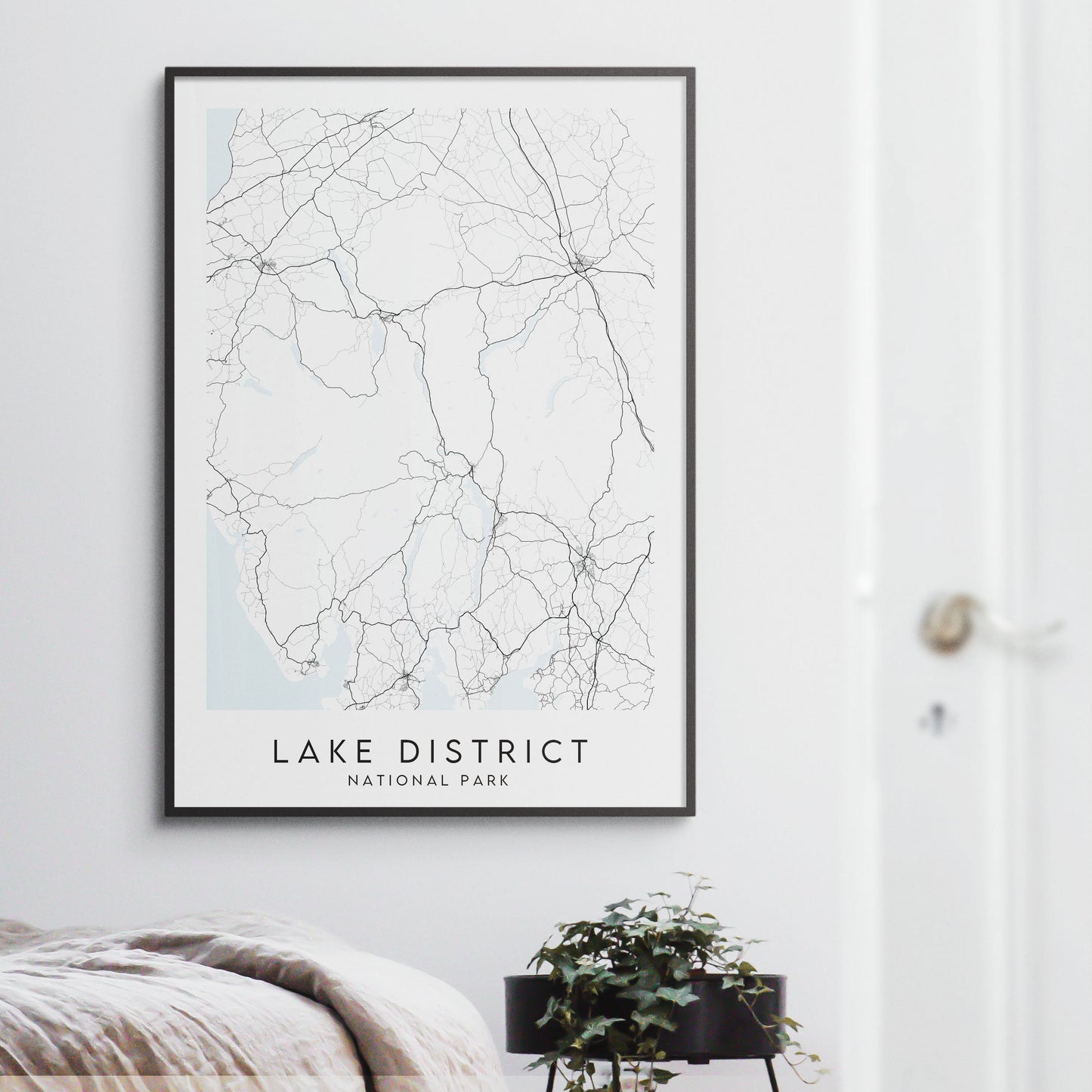 Lake District National Park Map Print