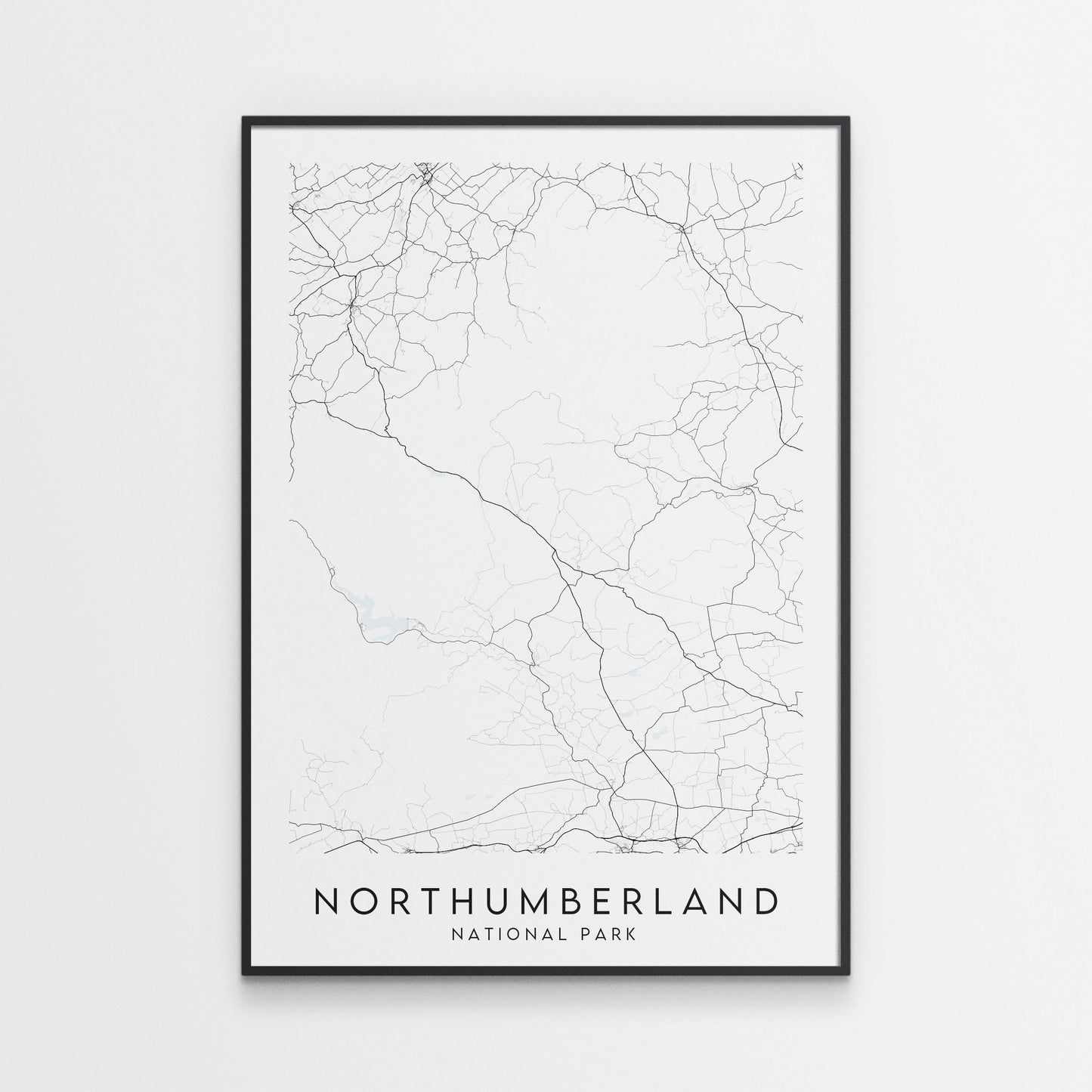 Northumberland National Park Map Print