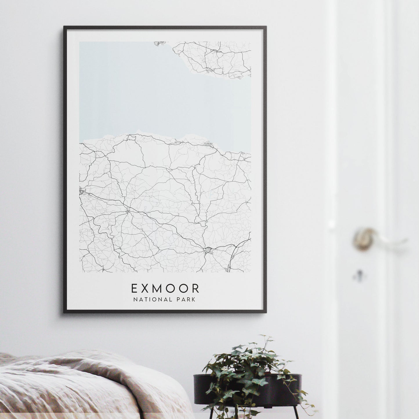 Exmoor National Park Map Print