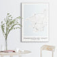 Pembrokeshire Coast National Park Map Print - Wales