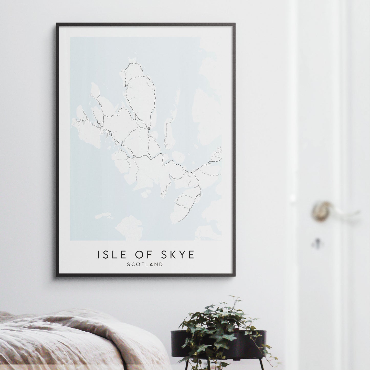 Isle of Skye Map Print - Scotland