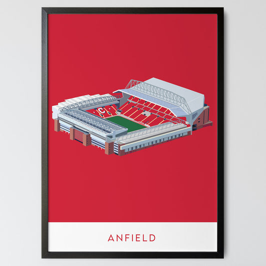 Anfield Stadium - Liverpool Poster