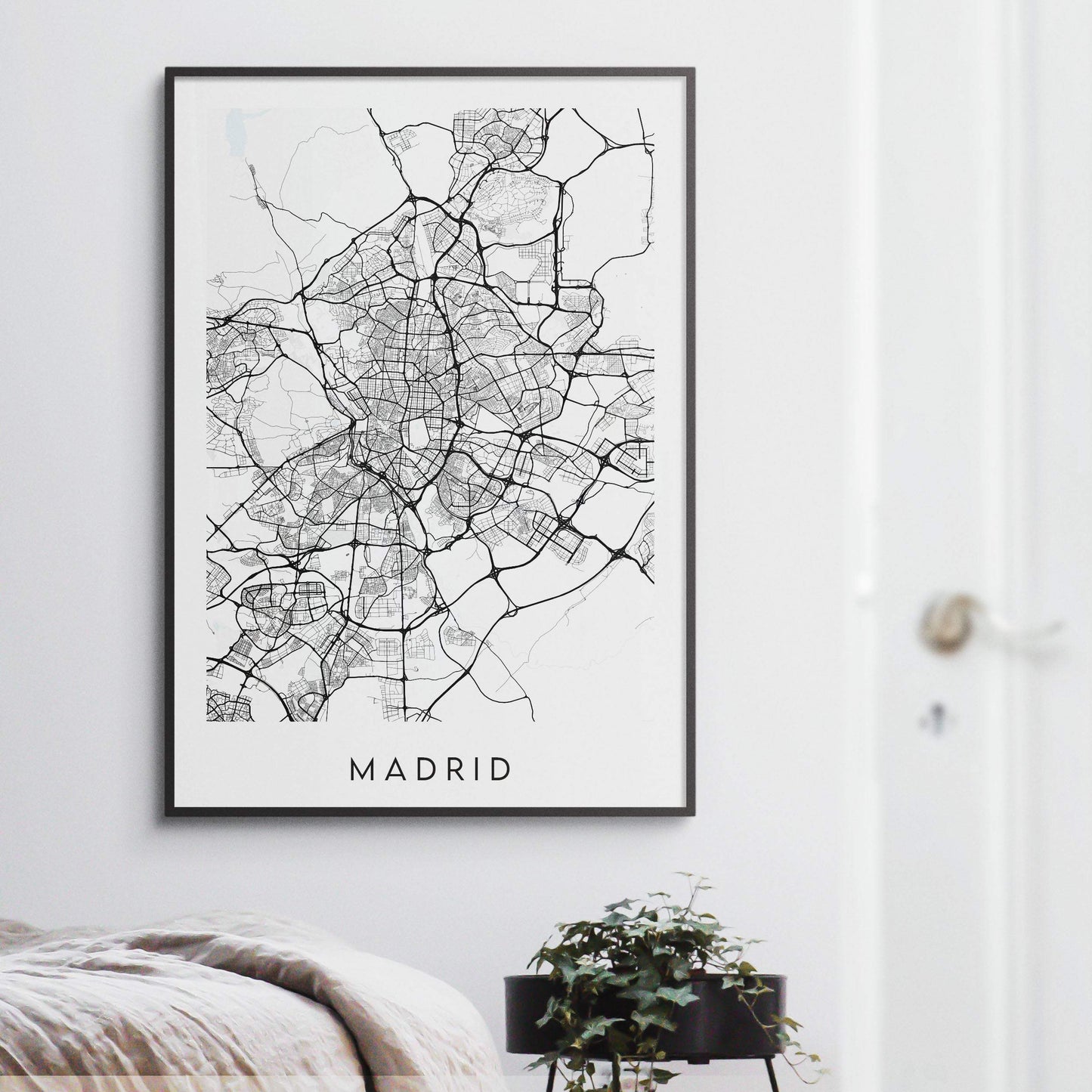 Madrid Map Print - Spain