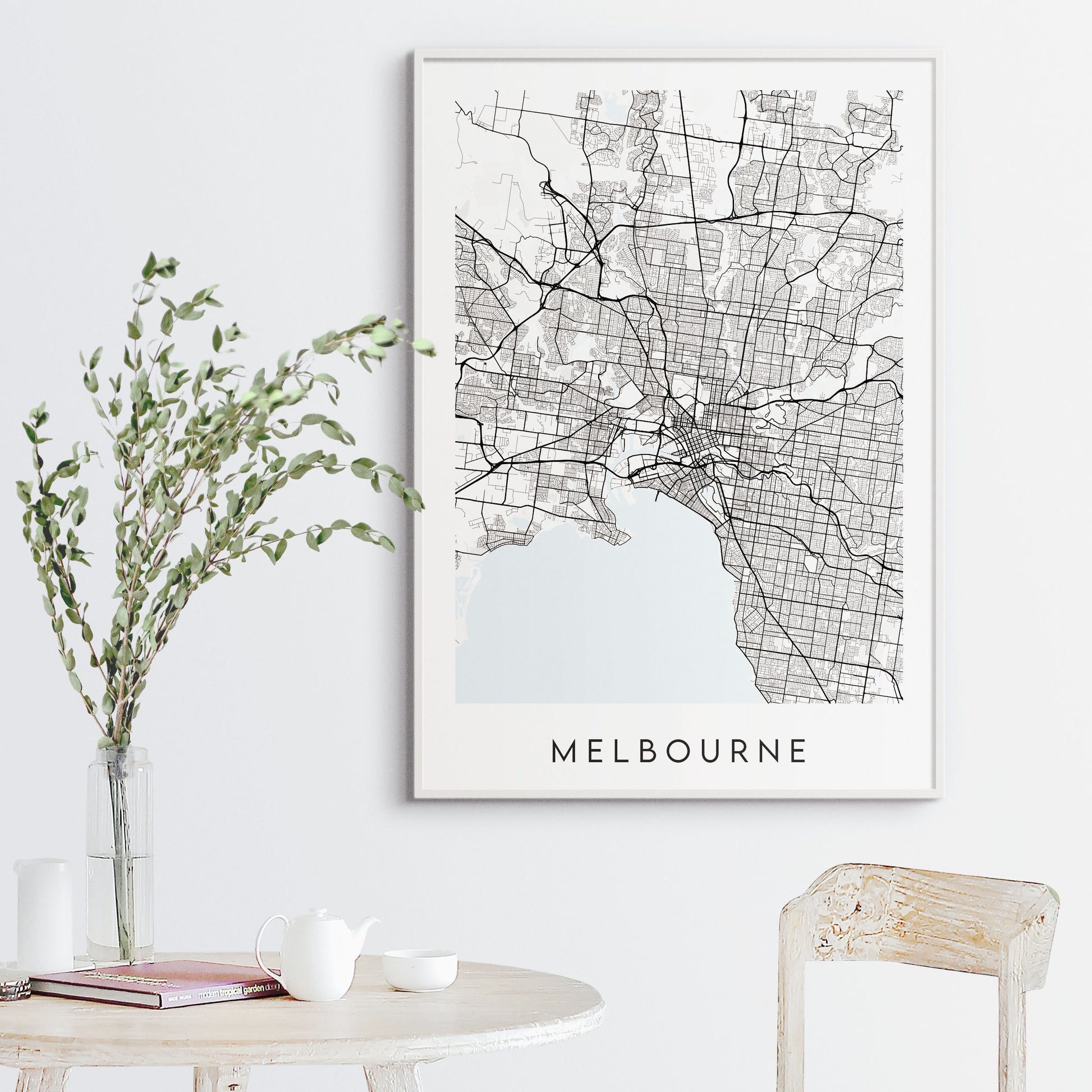 Melbourne Map Print - Australia