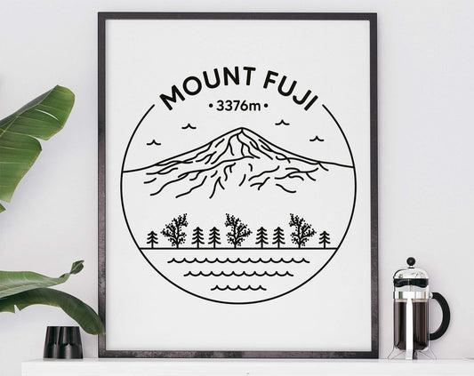 Mount Fuji Print - Japan