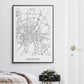 Munich Map Print - Germany