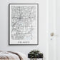Orlando Map Print - Florida USA