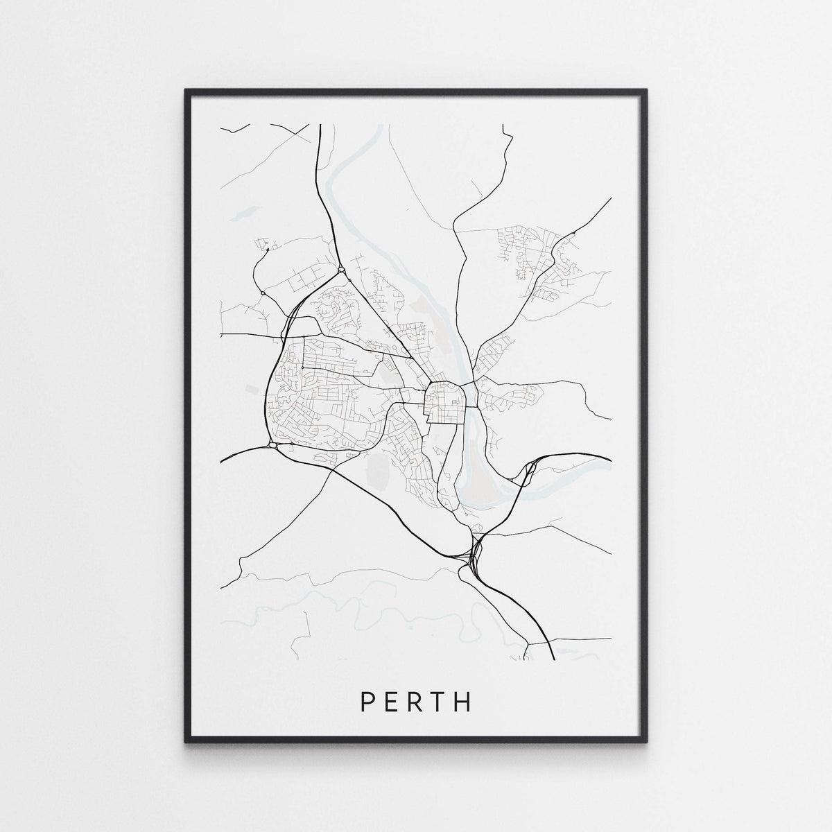 Perth Postcode Scotland Map Perth Scotland Map