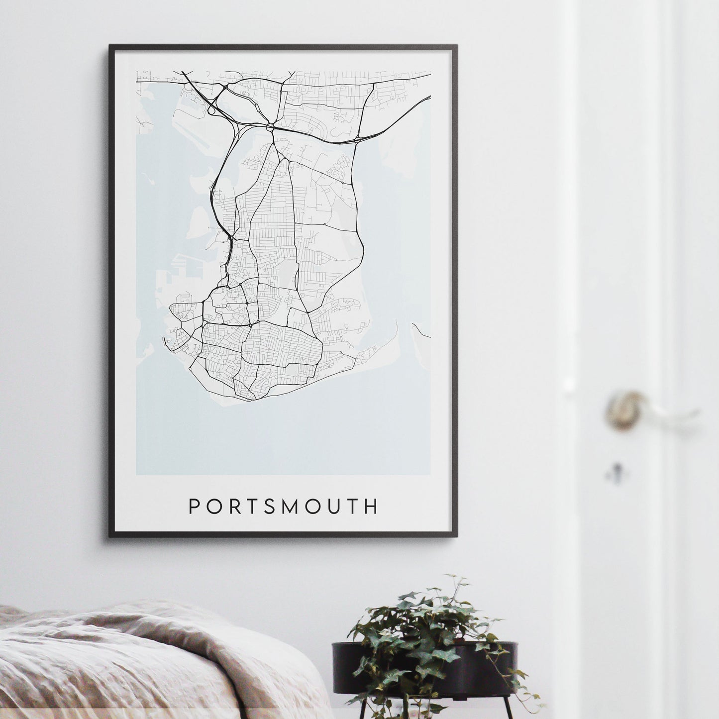 Portsmouth Map Print