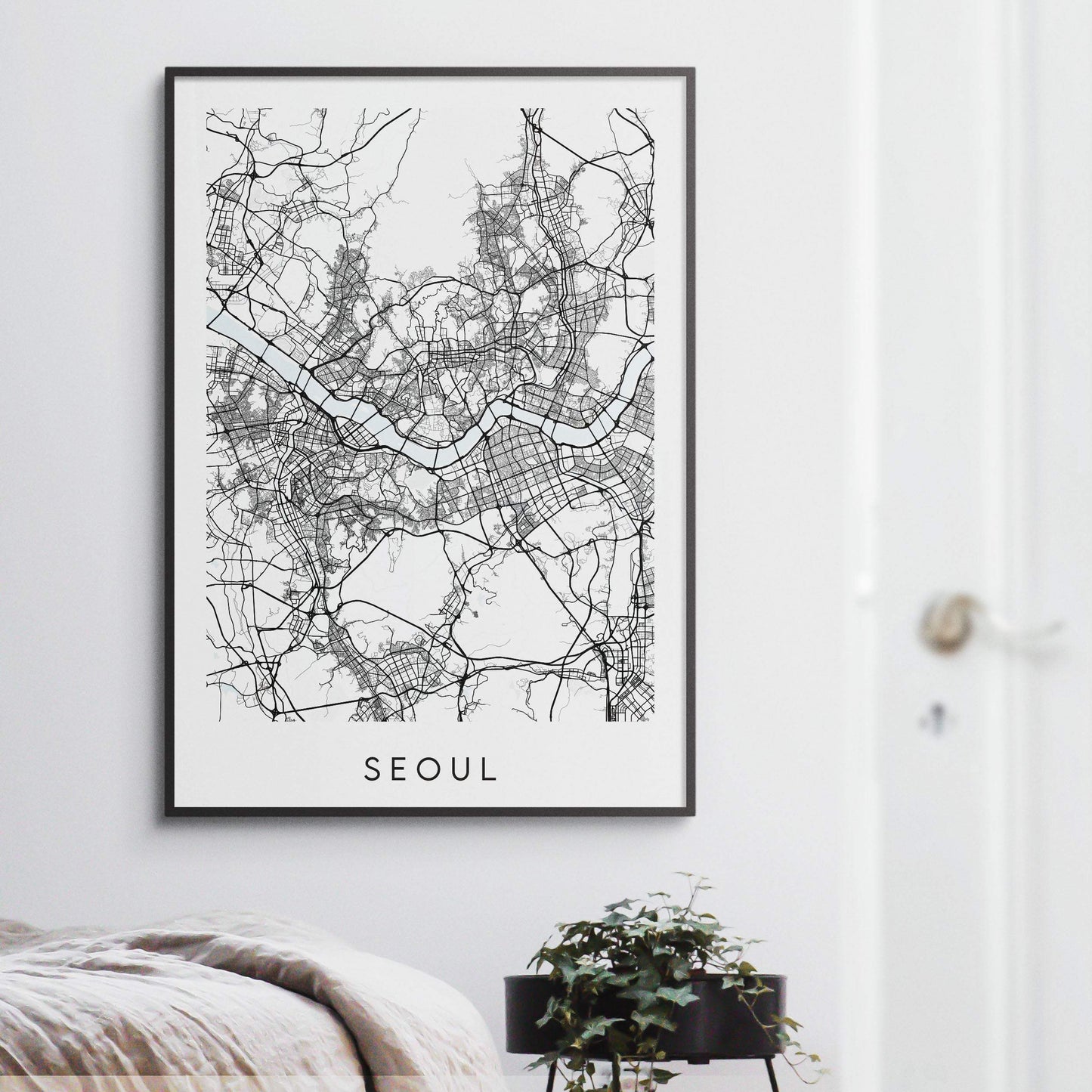 Seoul Map Print - South Korea