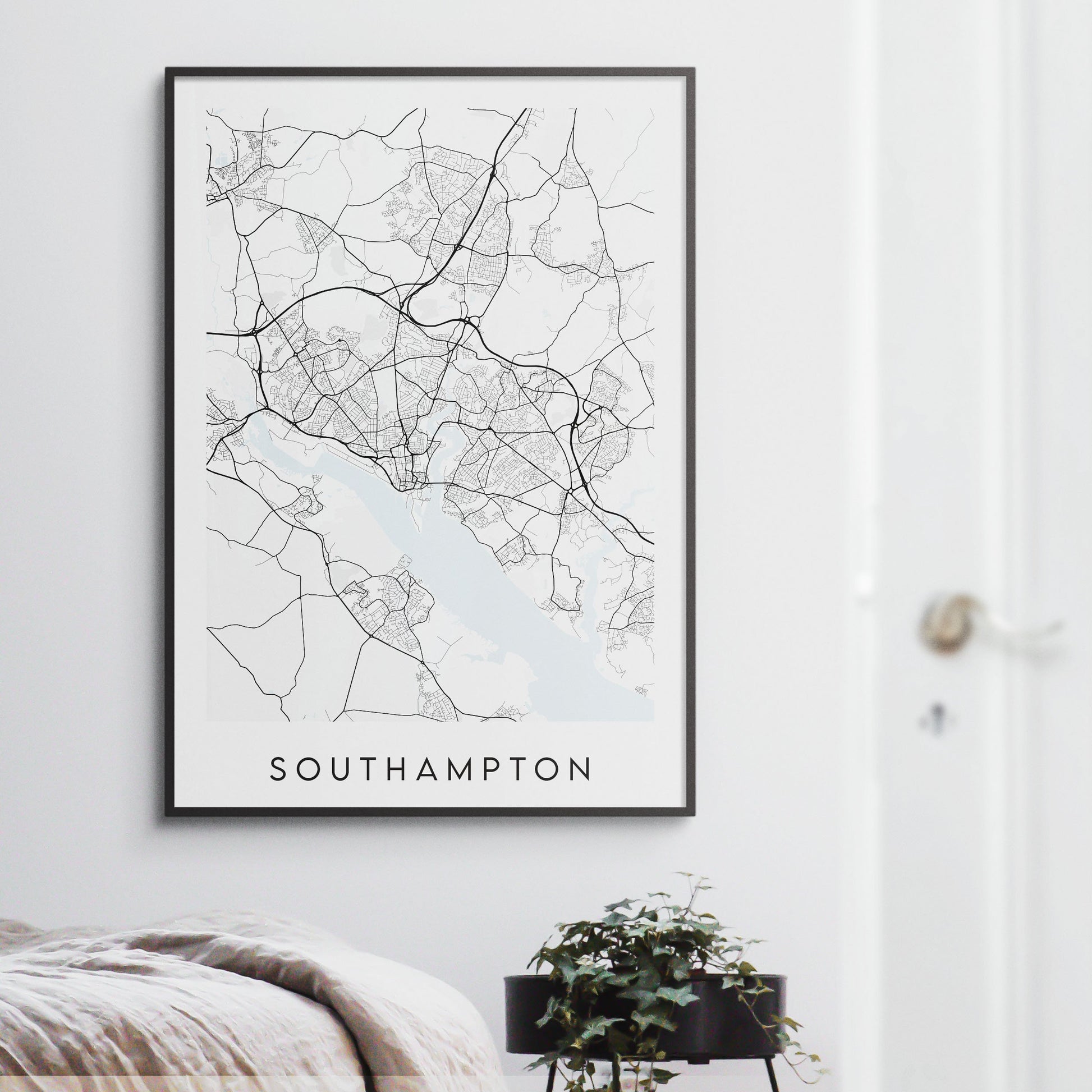 Southampton Map Print