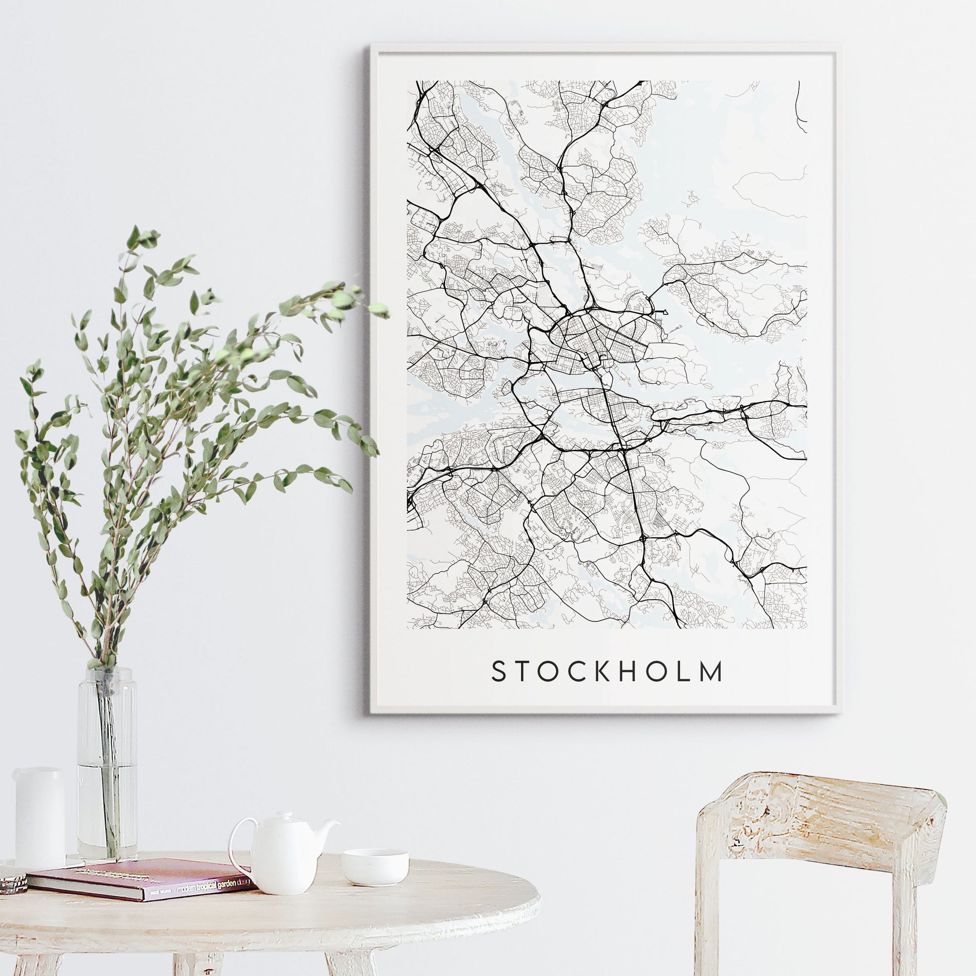 Stockholm Map Print - Sweden