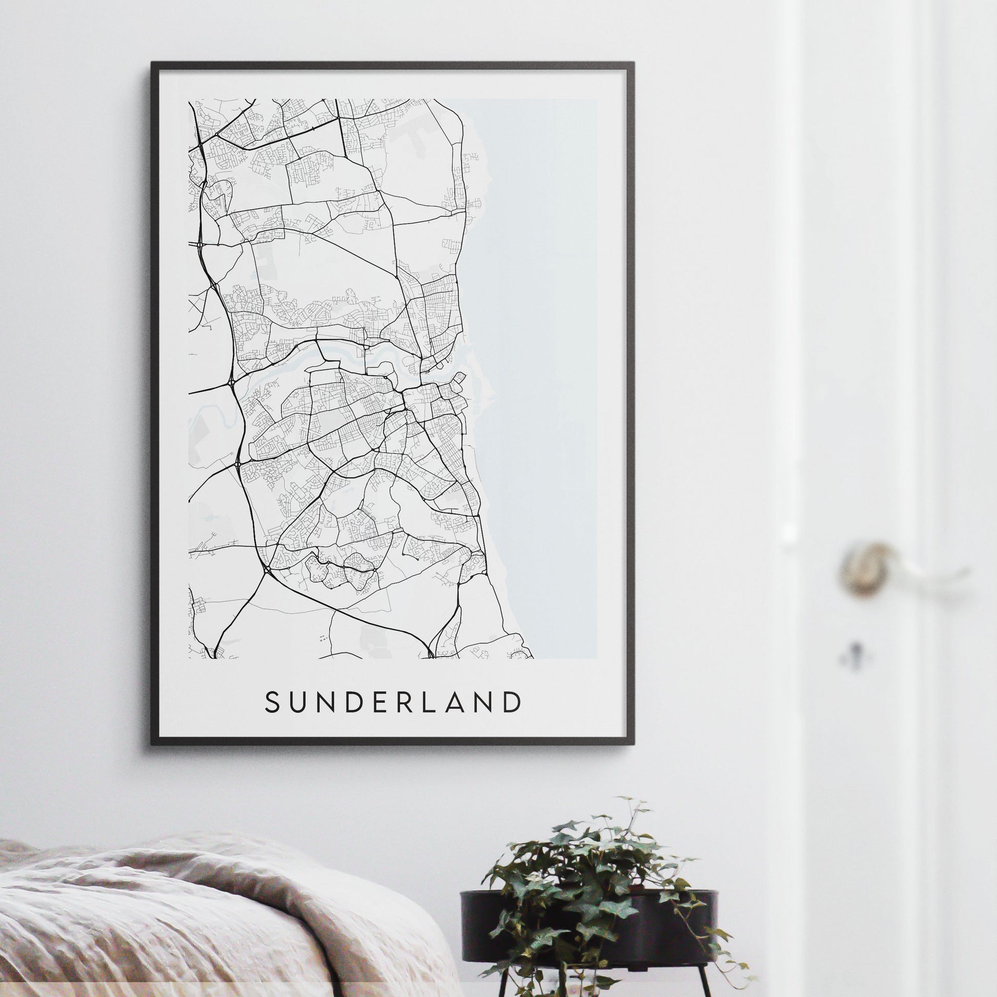 Sunderland Map Print