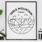Table Mountain Print - Cape Town, South Africa Poster