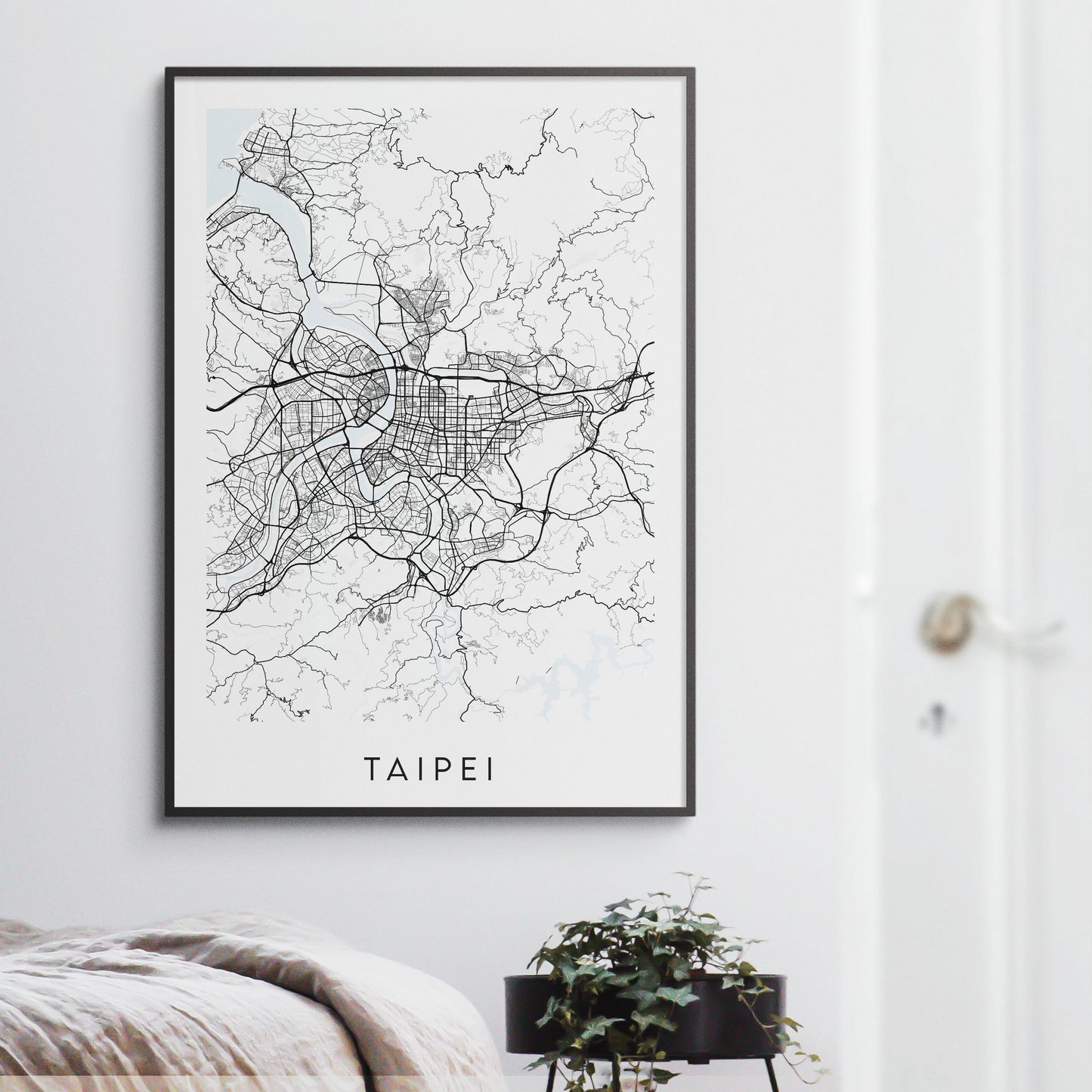 Taipei Map Print - Taiwan