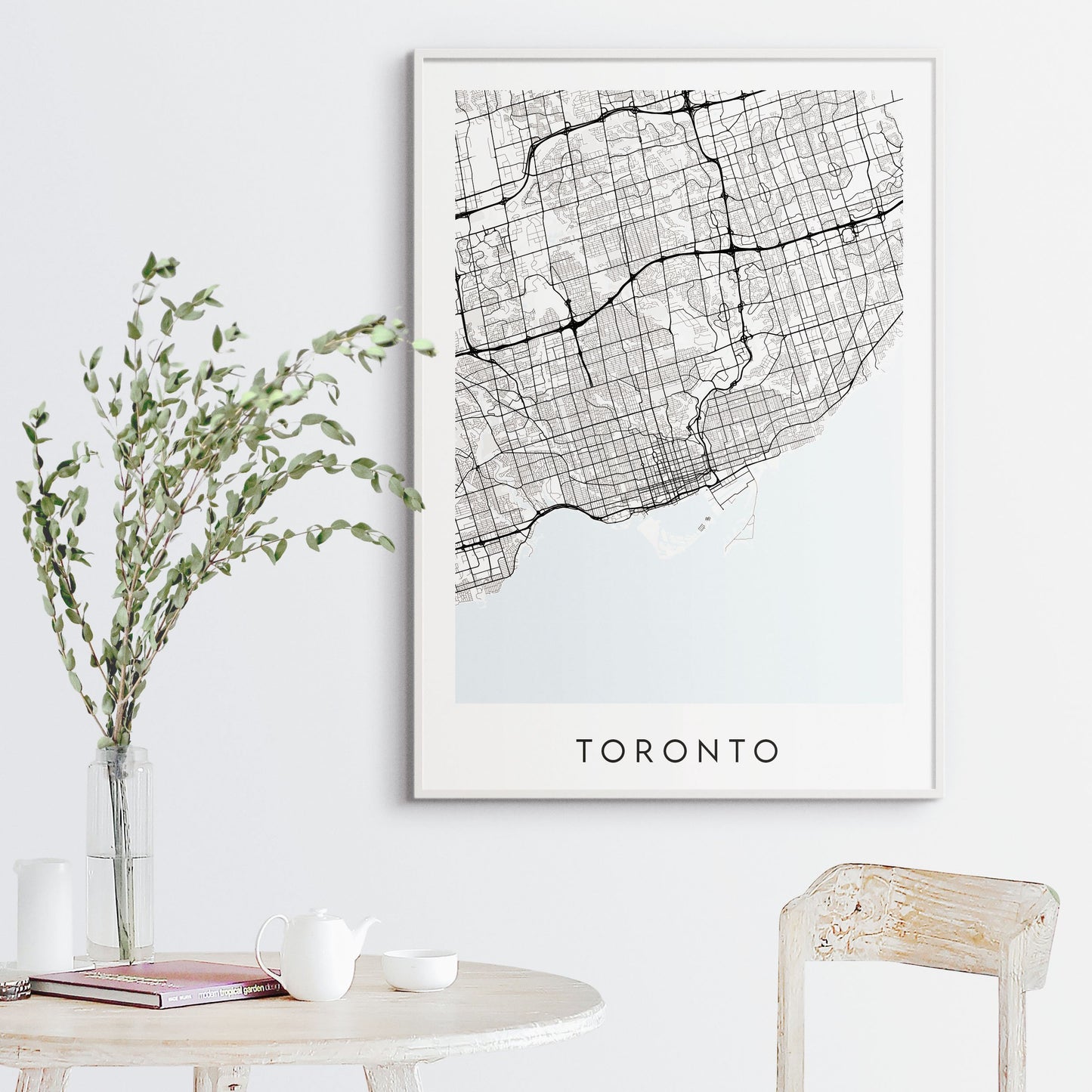 Toronto Map Print - Canada