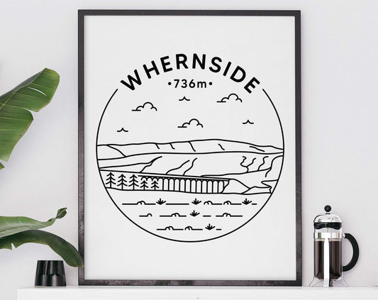 Whernside Print - Yorkshire Dales, Three Peaks Poster