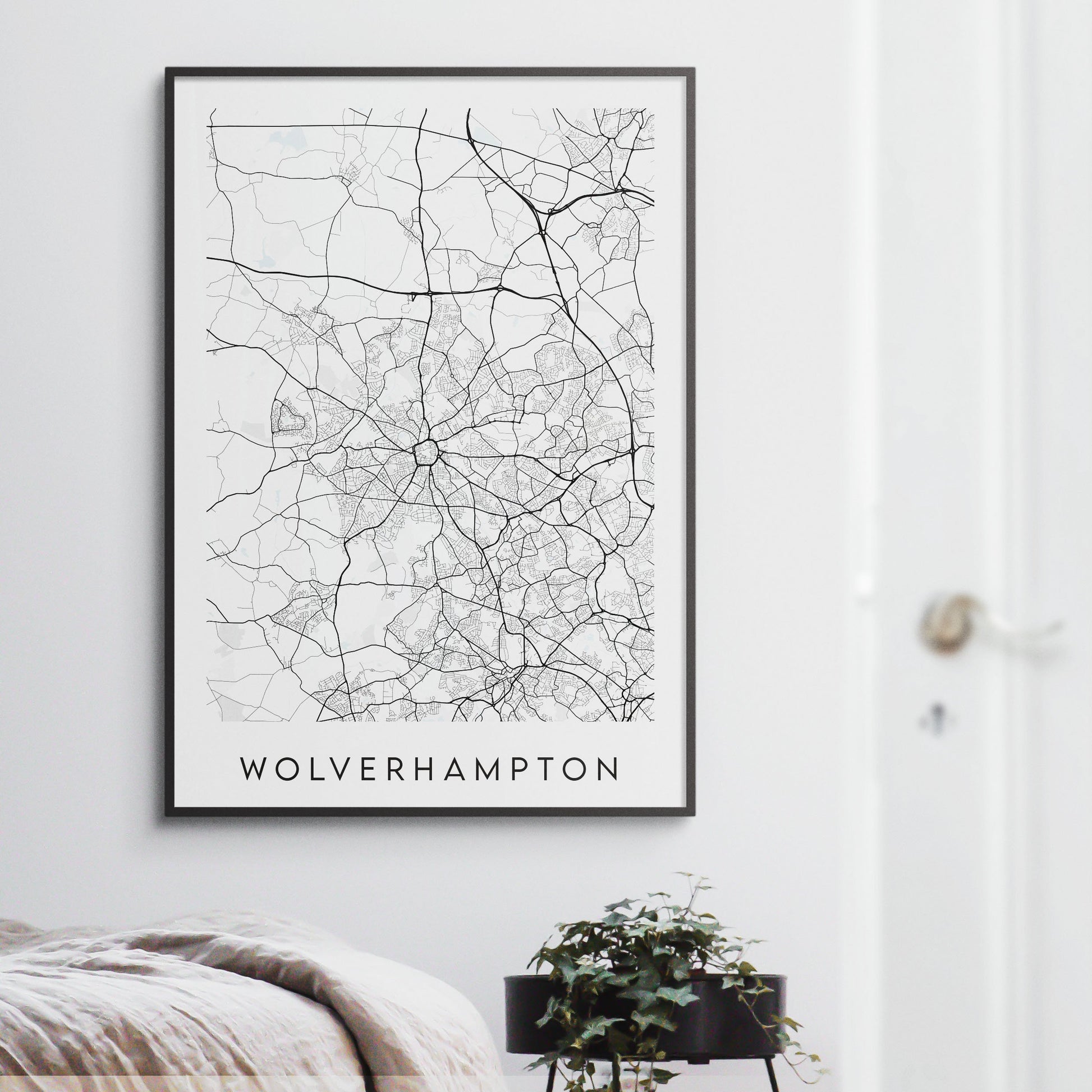 Wolverhampton Map Print