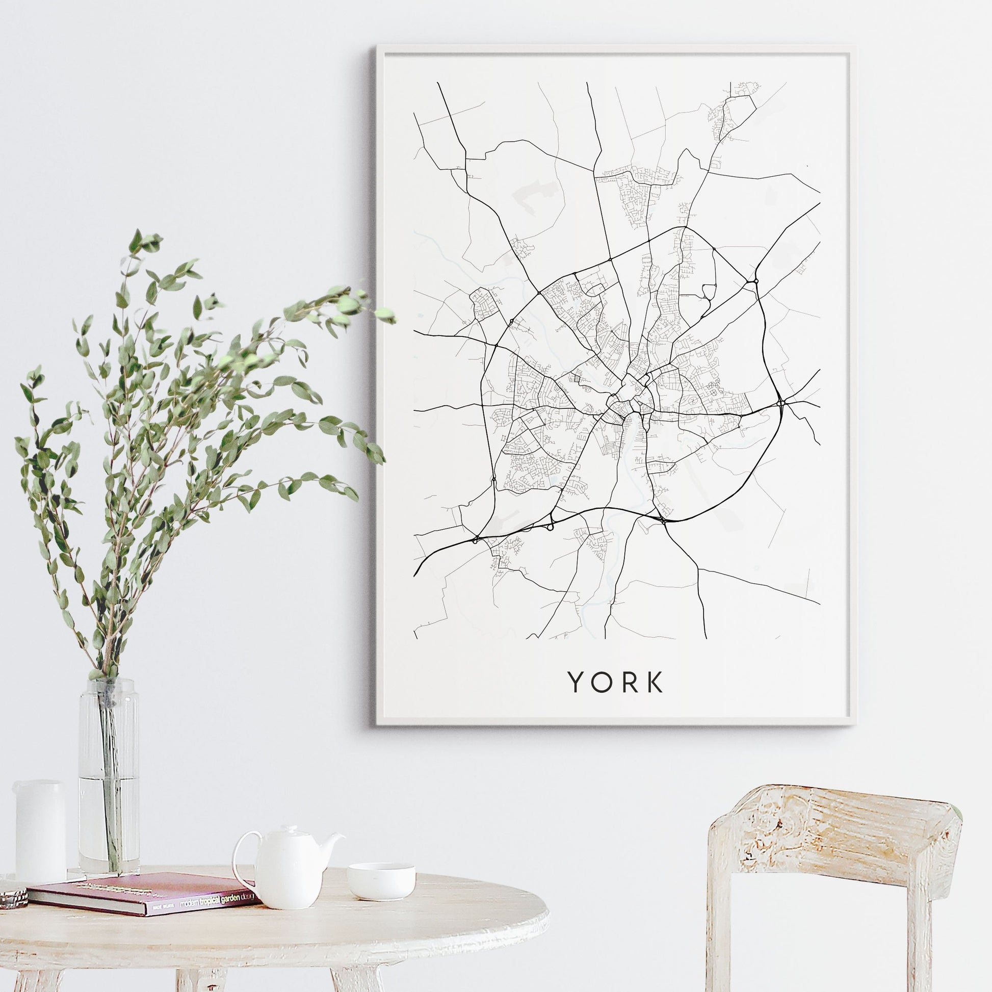 York Map Print